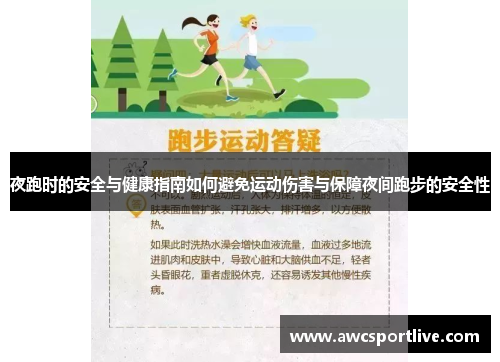 夜跑时的安全与健康指南如何避免运动伤害与保障夜间跑步的安全性